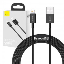 Καλώδιο Φόρτισης Baseus CALYS-C01 Superior Series USB to Lightning Cable 2,4A 2m Black