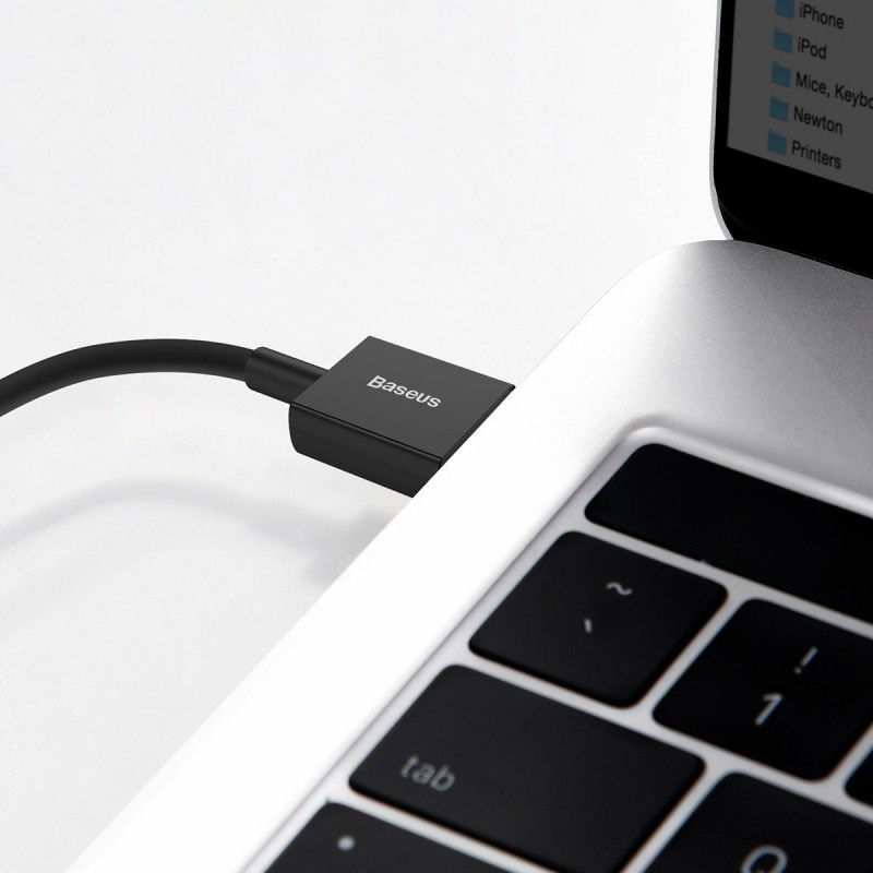 Καλώδιο Φόρτισης Baseus CALYS-C01 Superior Series USB to Lightning Cable 2,4A 2m Black
