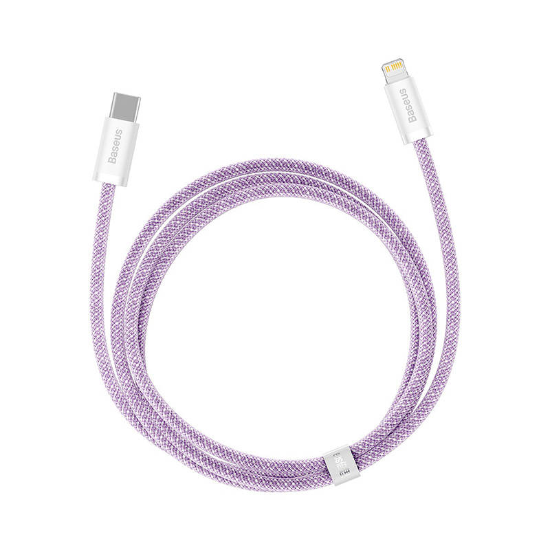 Καλώδιο Data Baseus Dynamic Series CALD000005 USB to Lightning 2m Purple (PD20W)