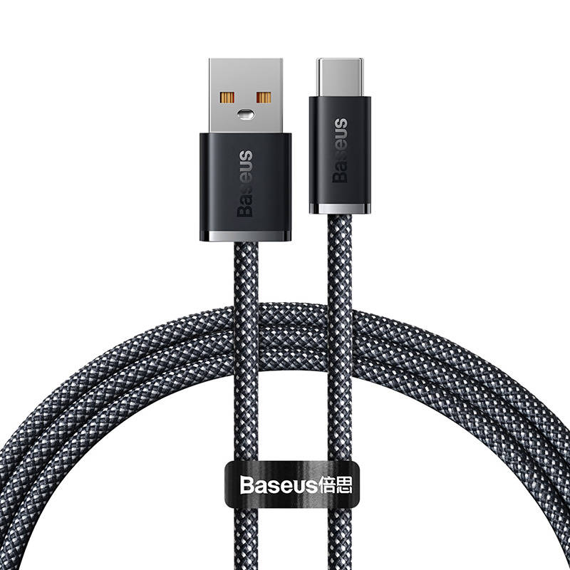 Καλώδιο Φόρτισης Baseus Dynamic Series Cable USB to Type-C 1m 100W Grey (CALD000616)