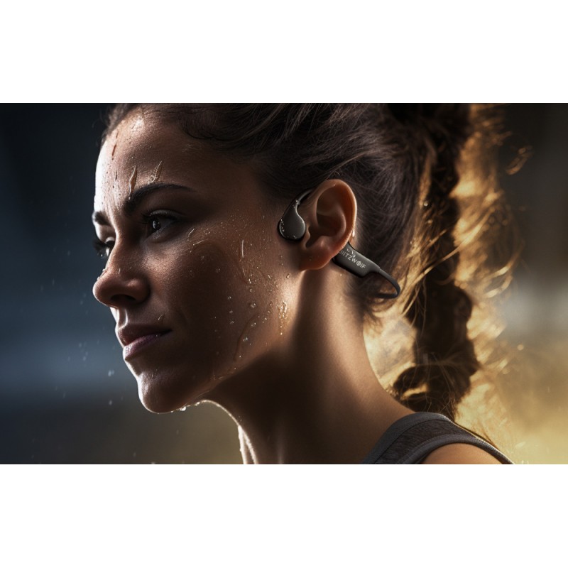 Ακουστικά Bluetooth BlitzWolf BW-BTS8 Bone Conduction Headphones Black