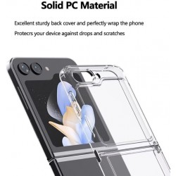 Θήκη Acrylic PC Phantom with Glass Samsung Galaxy Z Flip5 5G SM-F731 Transparent