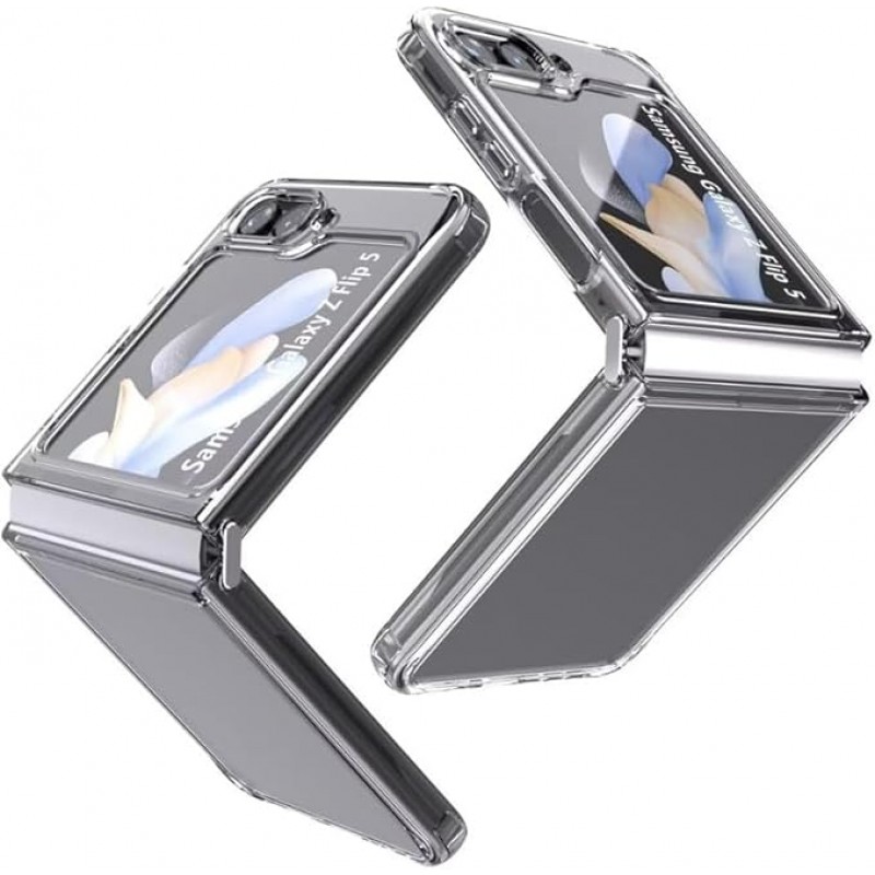 Θήκη Acrylic PC Phantom with Glass Samsung Galaxy Z Flip5 5G SM-F731 Transparent