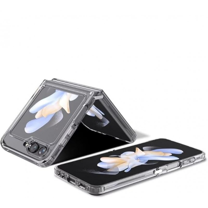 Θήκη Acrylic PC Phantom with Glass Samsung Galaxy Z Flip5 5G SM-F731 Transparent
