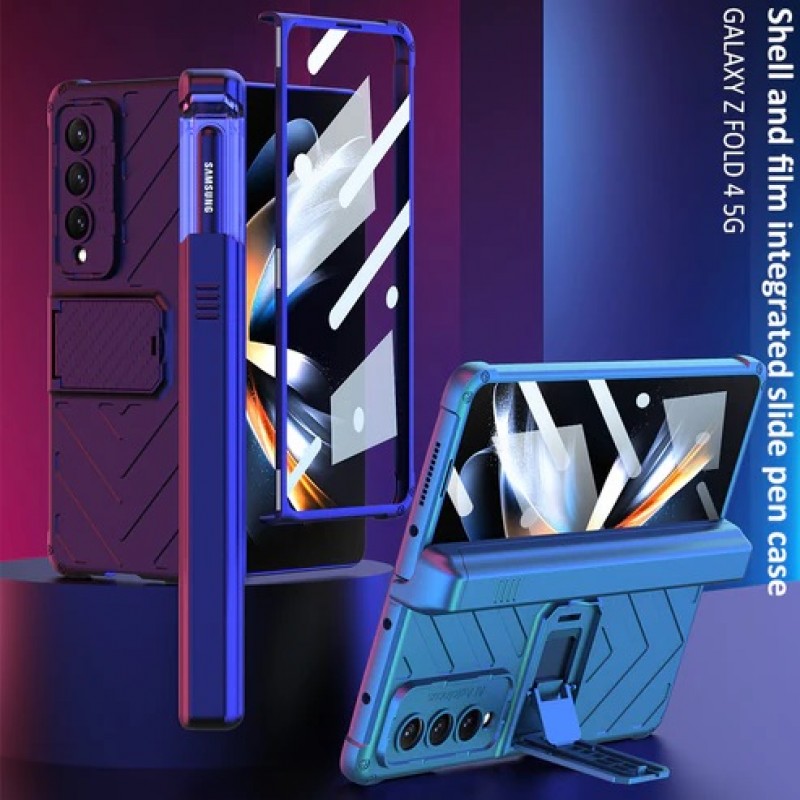 ΘήκηMagnetic Folding Armor with Pen Slot Samsung Galaxy Z Fold5 5G SM-F946 Black ΘήκηMagnetic Folding Armor with Pen Slot Samsung Galaxy Z Fold5 5G SM-F946 Black