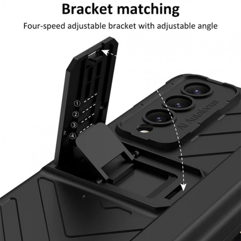 ΘήκηMagnetic Folding Armor with Pen Slot Samsung Galaxy Z Fold5 5G SM-F946 Black ΘήκηMagnetic Folding Armor with Pen Slot Samsung Galaxy Z Fold5 5G SM-F946 Black