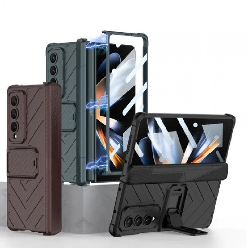 ΘήκηMagnetic Folding Armor with Pen Slot Samsung Galaxy Z Fold5 5G SM-F946 Black ΘήκηMagnetic Folding Armor with Pen Slot Samsung Galaxy Z Fold5 5G SM-F946 Black