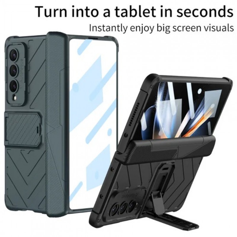 ΘήκηMagnetic Folding Armor with Pen Slot Samsung Galaxy Z Fold5 5G SM-F946 Black ΘήκηMagnetic Folding Armor with Pen Slot Samsung Galaxy Z Fold5 5G SM-F946 Black