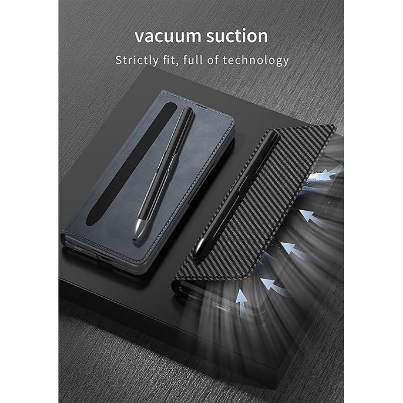 Θήκη Armor Leather Sleeve Case with Pen Slot Cloud Patterned Samsung Galaxy Z Fold5 5G SM-F946 Brown Θήκη Armor Leather Sleeve Case with Pen Slot Cloud Patterned Samsung Galaxy Z Fold5 5G SM-F946 Brown