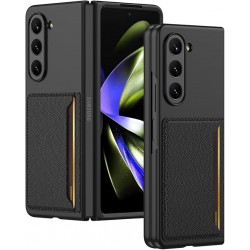 Θήκη Leather Card Bag Samsung Galaxy Z Fold5 5G SM-F946 Black