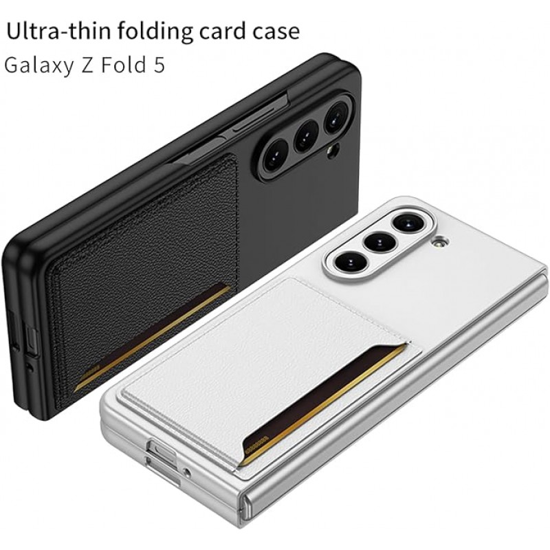 Θήκη Leather Card Bag Samsung Galaxy Z Fold5 5G SM-F946 Black