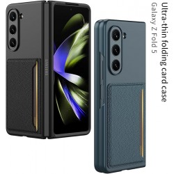 Θήκη Leather Card Bag Samsung Galaxy Z Fold5 5G SM-F946 Black