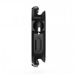 Θήκη Carbon Hard Silicone Screen Cover Apple Watch 10 (42mm) Black