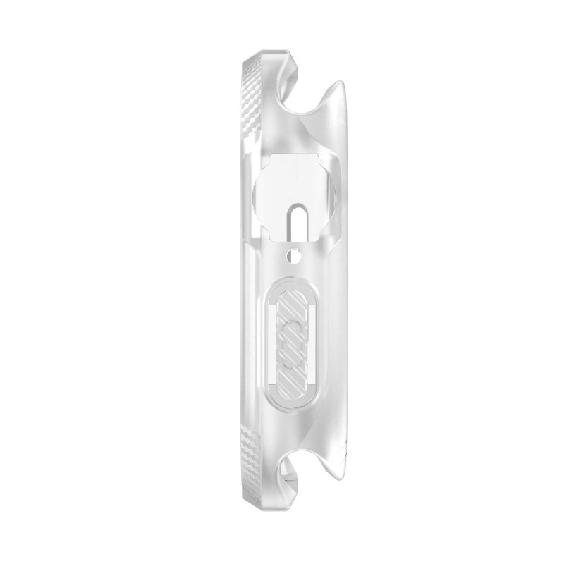 Θήκη Carbon Hard Silicone Screen Cover Apple Watch 10 (42mm) Clear