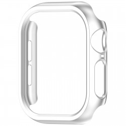 Θήκη PC Half Screen Cover Apple Watch 10 (42mm) Silver