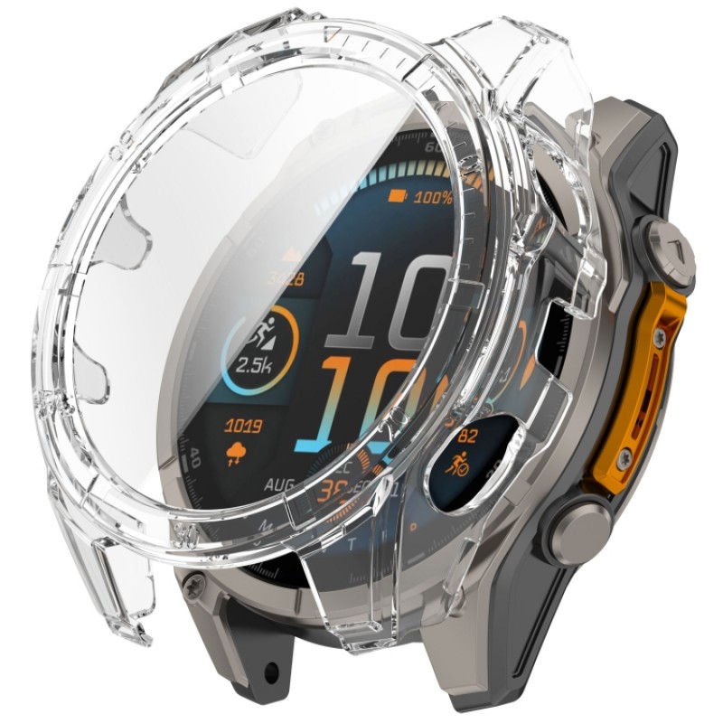 Θήκη PC Full Screen Cover Garmin Fenix 8 (51mm) Clear