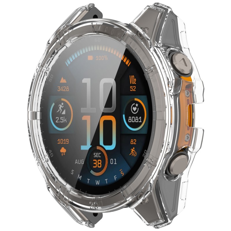 Θήκη PC Full Screen Cover Garmin Fenix 8 (51mm) Clear