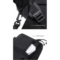 Τσάντα Arctic Hunter Crossbody με Θήκη για Tablet XB00526 3L Grey