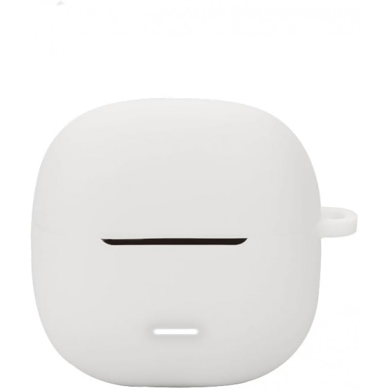 Θήκη Xiaomi Redmi Buds 6 Lite Silicone Skin with Carabiner White