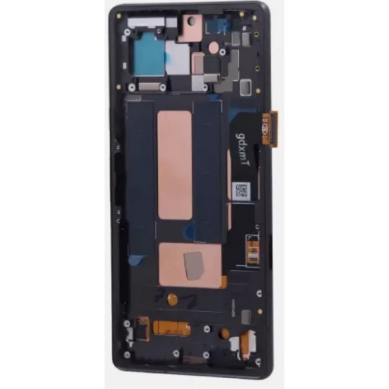Οθόνη OLED & Μηχανισμός Αφής Google Pixel 7A with Frame Black με 3 Χρόνια Εγγύηση