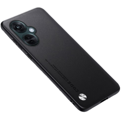 Θήκη PC & TPU Leather Cover Oneplus Nord 4 Black