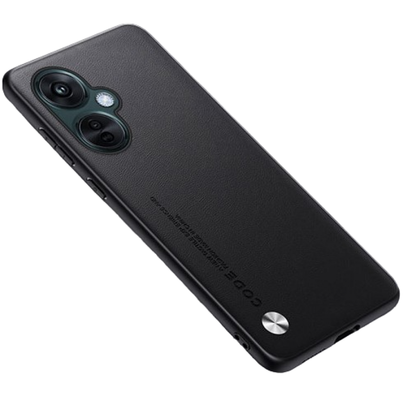 Θήκη PC & TPU Leather Cover Oneplus Nord 4 Black