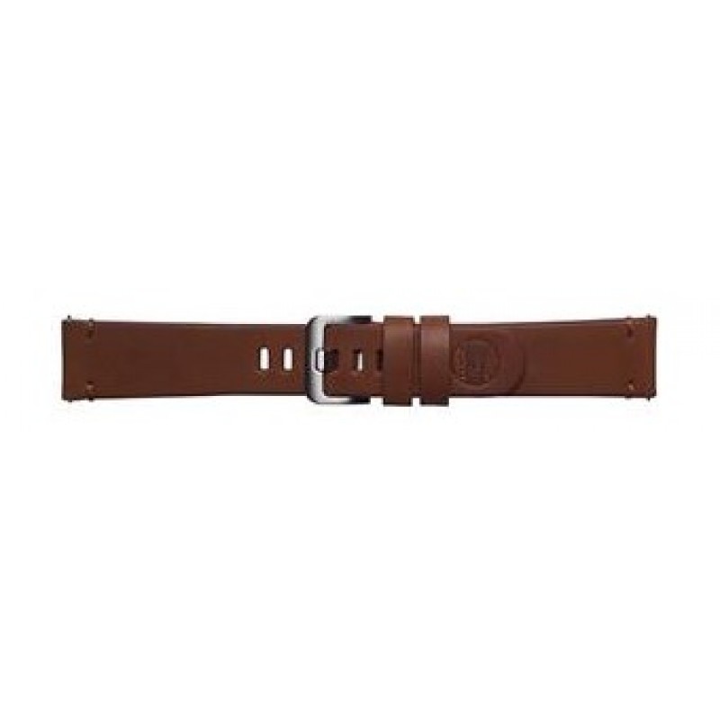 Ανταλλακτικό λουράκι Samsung Watch Braloba Leather Essex Straps Brown GP-R815BREEAAB για Samsung Galaxy Watch5 (40mm & 42mm)/Watch4 (40mm & 44mm)/ Watch4 Classic (42mm & 46mm)/ Watch3(41mm)/Amazfit GTS 3 (43mm)/GTR(42mm) (20mm)