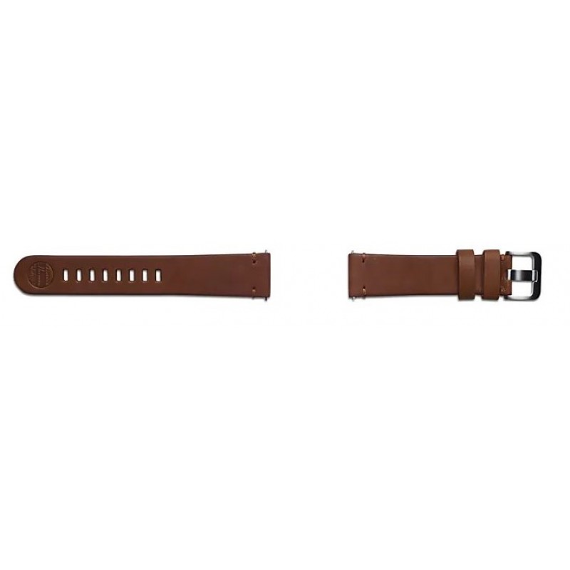 Ανταλλακτικό λουράκι Samsung Watch Braloba Leather Essex Straps Brown GP-R815BREEAAB για Samsung Galaxy Watch5 (40mm & 42mm)/Watch4 (40mm & 44mm)/ Watch4 Classic (42mm & 46mm)/ Watch3(41mm)/Amazfit GTS 3 (43mm)/GTR(42mm) (20mm)