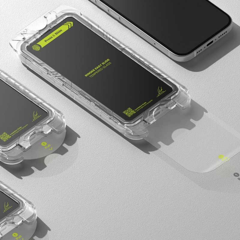 Γυαλί Προστασίας Ringke Easy Slide 2-Pack iPhone 15 / 16 Black Γυαλί Προστασίας Ringke Easy Slide 2-Pack iPhone 15 / 16 Black
