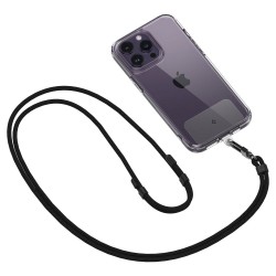  Λουράκι Λαιμού στήριξης Θήκης Spigen Universal Strap Set Crossbody & Wrist Black (AFA06259)
