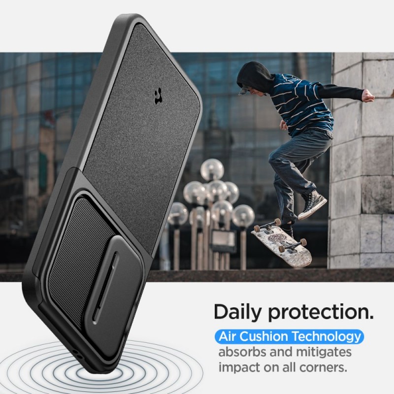 Θήκη Spigen Optik Armor Samsung Galaxy S24 FE 5G S921 Black (ACS08626)