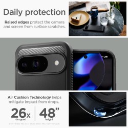 Θήκη Spigen Rugged Armor Google Pixel 9 / 9 Pro Matte Black (ACS07685)