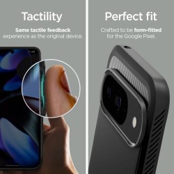 Θήκη Spigen Rugged Armor Google Pixel 9 / 9 Pro Matte Black (ACS07685)