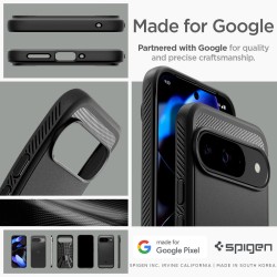 Θήκη Spigen Rugged Armor Google Pixel 9 / 9 Pro Matte Black (ACS07685)