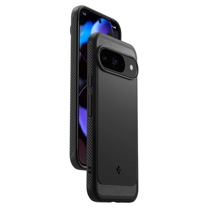 Θήκη Spigen Rugged Armor Google Pixel 9 / 9 Pro Matte Black (ACS07685)