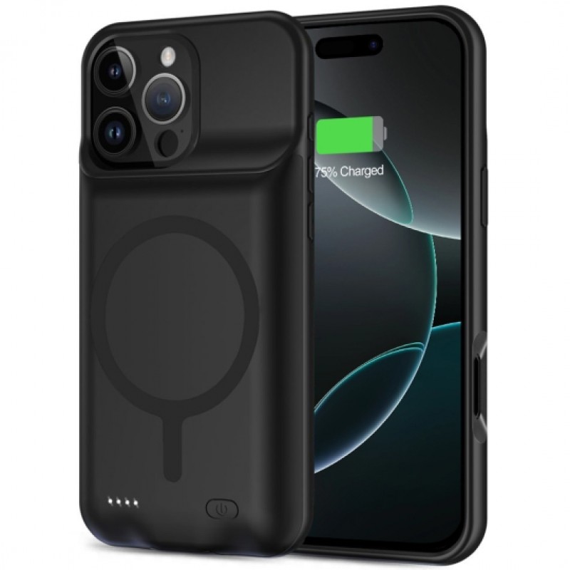 Θήκη Tech-Protect Powercase Magsafe 7000MAH Apple iPhone 16 Pro (6.3") Black