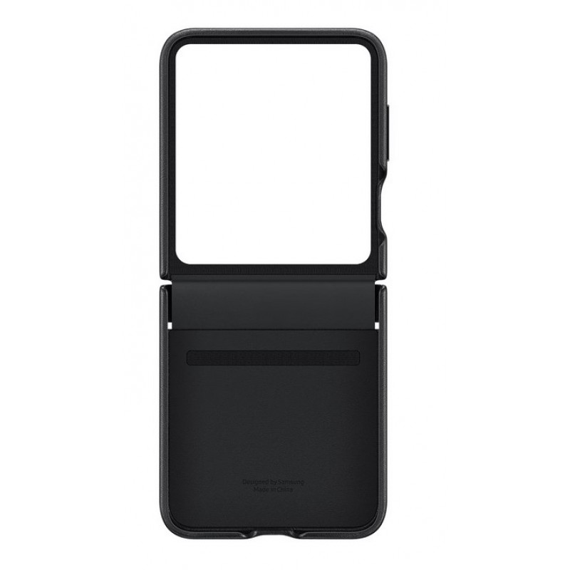 Θήκη Samsung Eco Leather Cover Case EF-VF731PBE Galaxy Z Flip5 5G SM-F731 Black (Original)