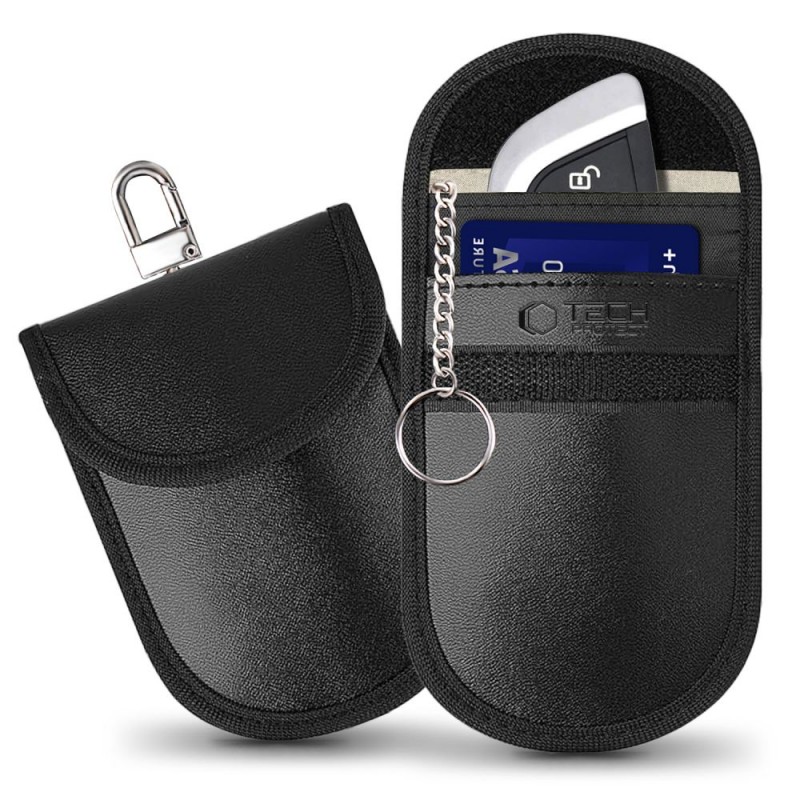 Θήκη Tech-Protect Universal KLR100 Keyless RFID Signal Blocker Pouch Black