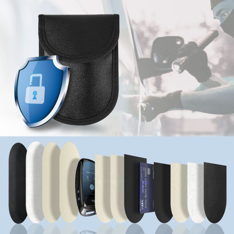 Θήκη Tech-Protect Universal KLR100 Keyless RFID Signal Blocker Pouch Black