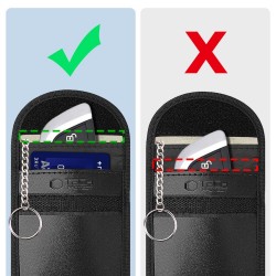 Θήκη Tech-Protect Universal KLR100 Keyless RFID Signal Blocker Pouch Black