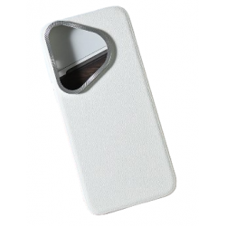 Θήκη PC & TPU Gold Armor Camera Lens Case Huawei Pura 70 Pro / Pura 70 Pro+ White