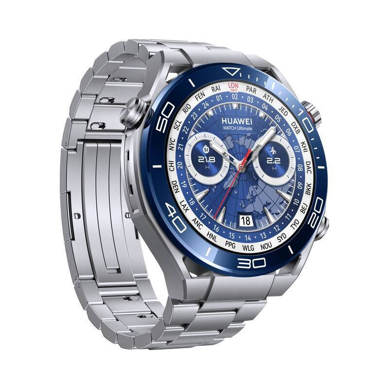 Smartwatch Huawei Watch Ultimate Ceramic Blue 2nd life με 12 μήνες Εγγύηση