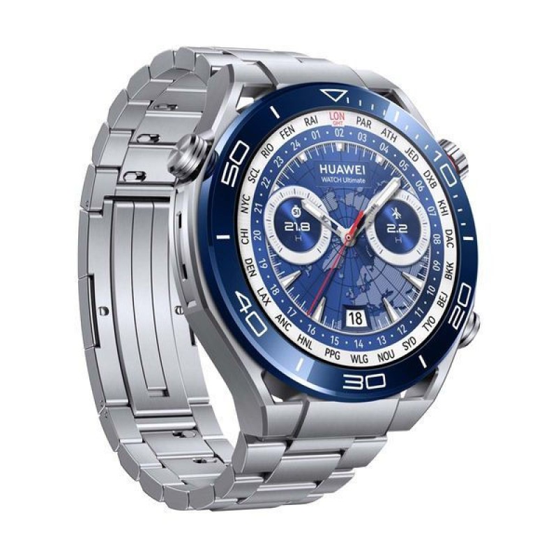 Smartwatch Huawei Watch Ultimate Ceramic Blue 2nd life με 12 μήνες Εγγύηση