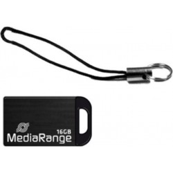 MediaRange Flash Drive MR921 16GB USB 2.0 Black