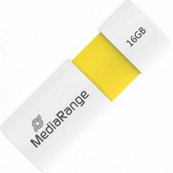MediaRange Flash Drive MR972 16GB USB 2.0 Color Edition Yellow