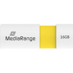 MediaRange Flash Drive MR972 16GB USB 2.0 Color Edition Yellow