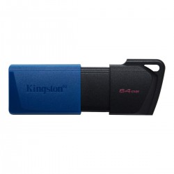 Kingston DataTraveler Exodia M 64GB USB 3.2 Gen 1 Stick Blue / Black Kingston DataTraveler Exodia M 64GB USB 3.2 Gen 1 Stick Blue / Black
