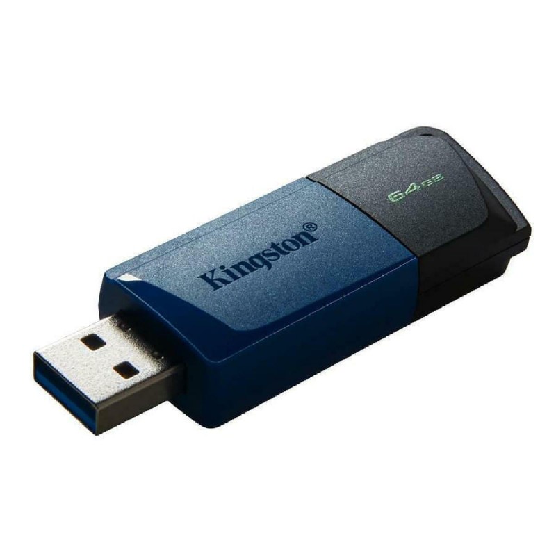 Kingston DataTraveler Exodia M 64GB USB 3.2 Gen 1 Stick Blue / Black Kingston DataTraveler Exodia M 64GB USB 3.2 Gen 1 Stick Blue / Black