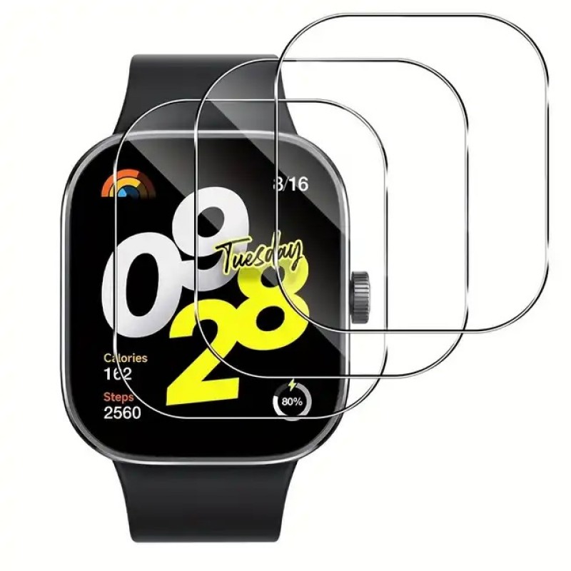 Μεμβράνες Προστασίας Hydrogel Deva Rugged Armor Xiaomi Redmi Watch 5 Lite Anticrash Flex Foil Ultra (3 τμχ)