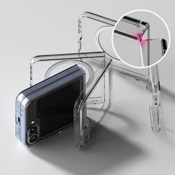 Θήκη Ringke Fusion Magnetic Samsung Galaxy Z Flip6 SM-F741 / Flip7 FE 5G SM-761B Clear